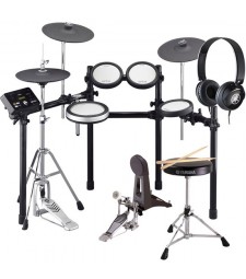 Yamaha DTX-562K Plus 5-Piece Electronic Drum Kit + Free Headphones + Stool + Sticks